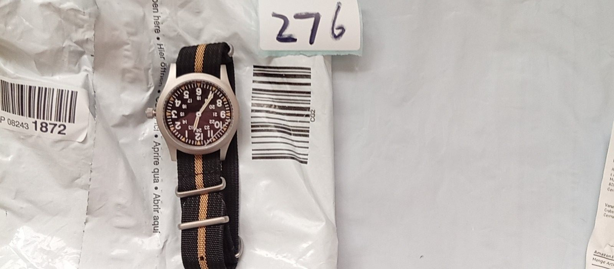 EU Pre-Owned Militado Sapphire Crystal 38mm Field Watch ML05
