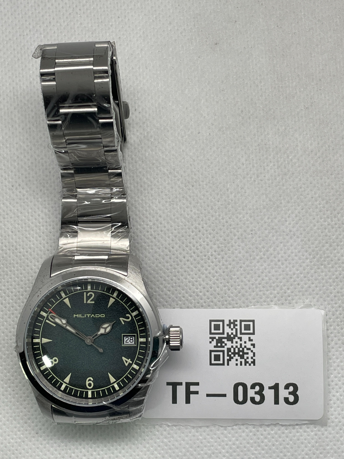 US Pre-Owned Militado ML08 38mm Field Watch – VH31 / Ronda 515