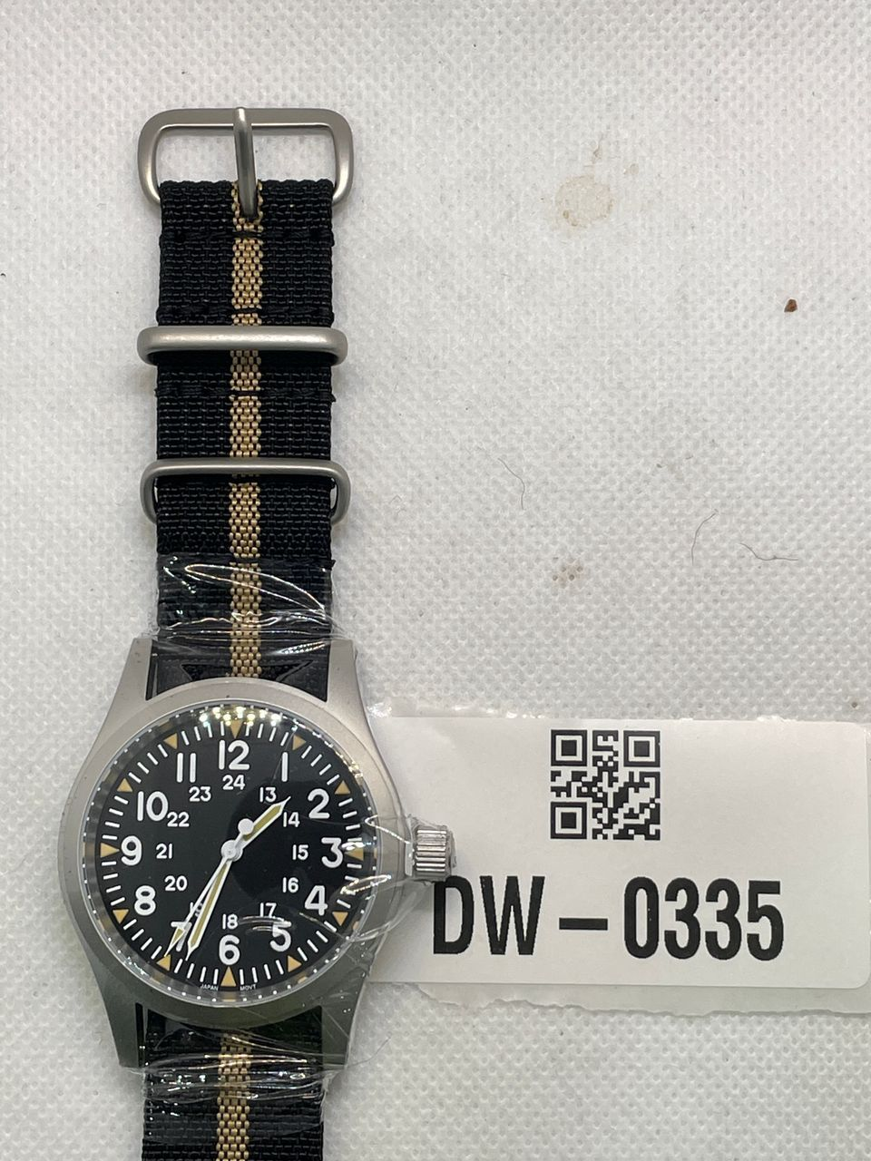 US Pre-Owned Militado Sapphire Crystal 38mm Field Watch ML05
