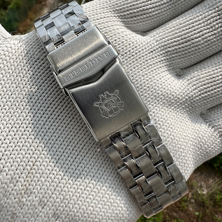 US Pre-Owned Steeldive SD1957 Vintage Sea Ghost Watch