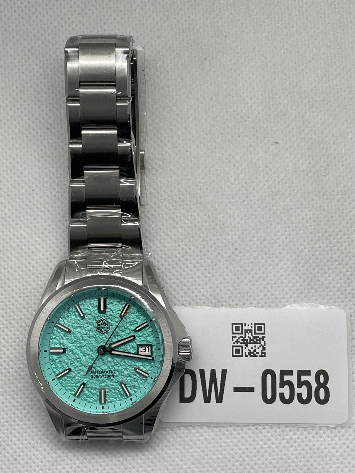 US Pre-Owned San Martin 39mm NH35 Men Watch SN0129G-C