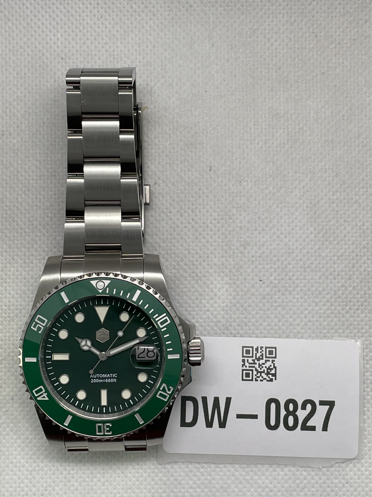 US Pre-Owned San Martin Upgraded ST2130 Sub Diver Men SN0017G-E