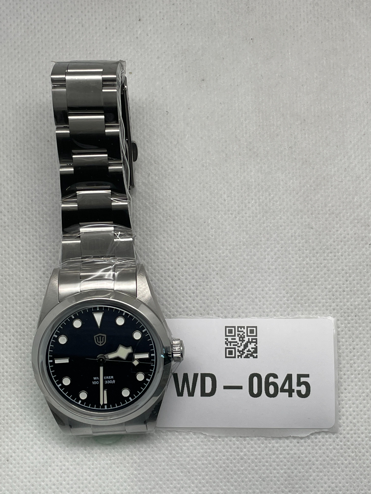 US Pre-Owned  Watchdives WD1016C 37mm Pioneer VH31 Men Watch