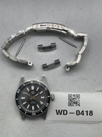 US Pre-Owned Watchdives WD1965 38mm VH31 62MAS Dive Watch
