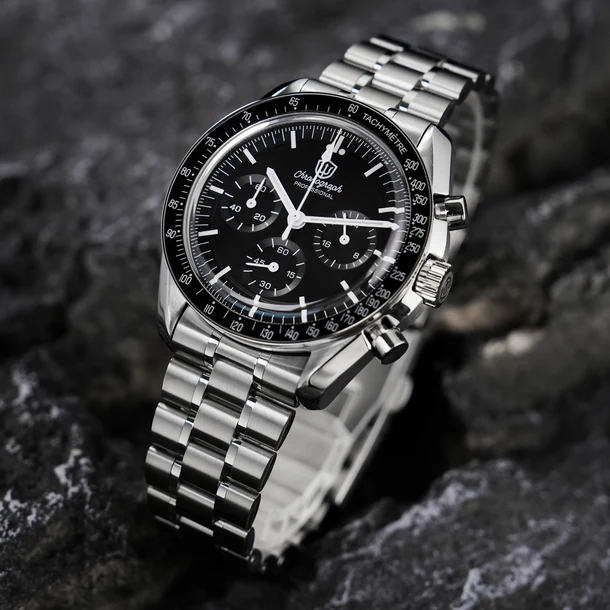 UK Pre-Owned Watchdives 39mm VK63 Chronograph Watch WD1863