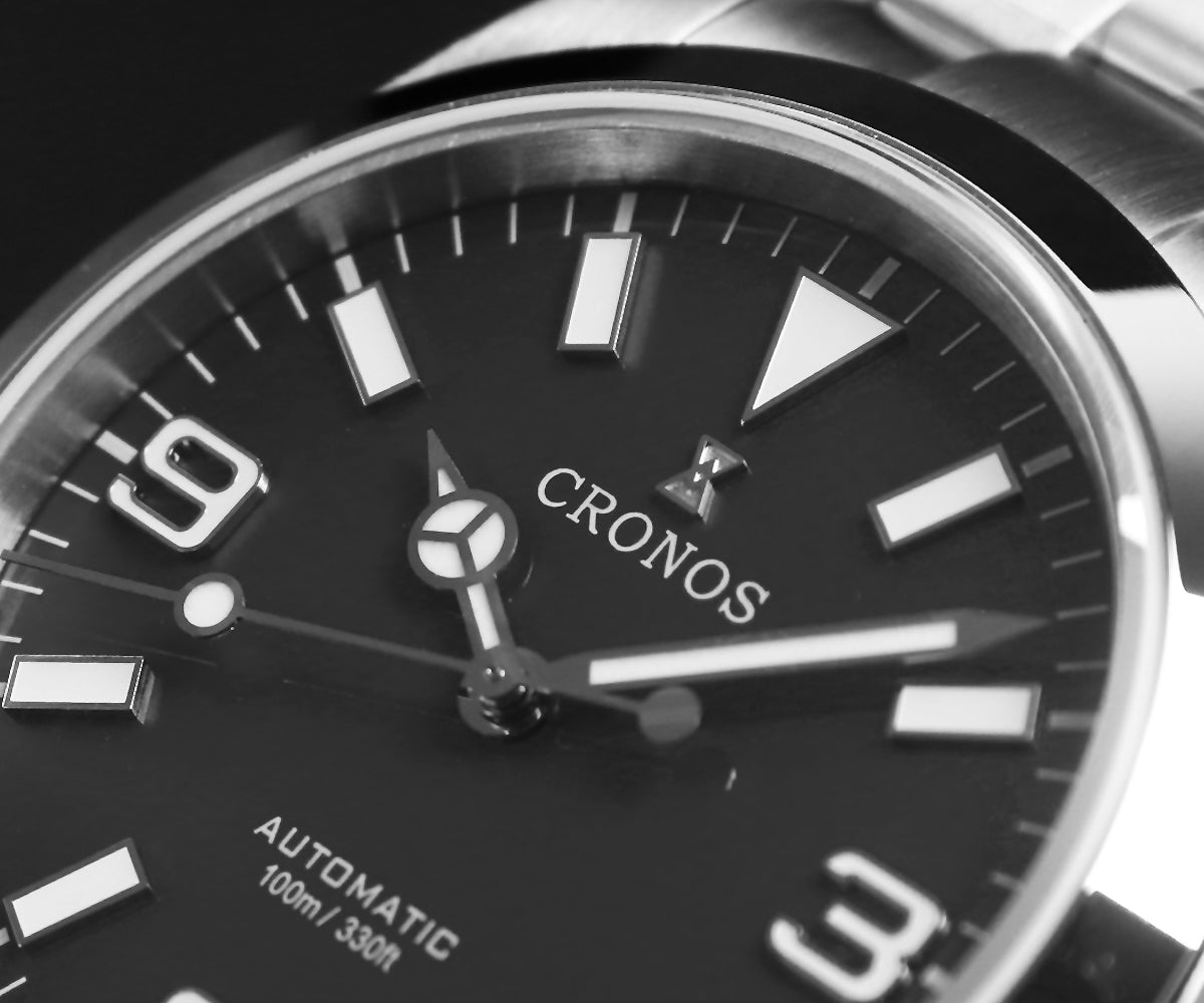 US Pre-Owned Cronos 39mm EX Miyota 90S5 Dive Watch L6041