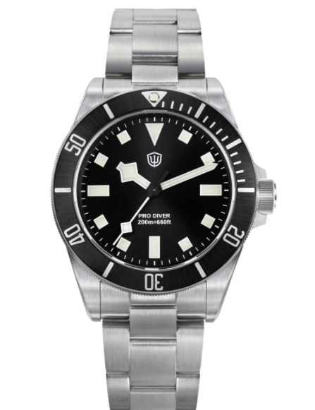 UK Pre-Owned Watchdives WD1969 PRO 38mm VH31 Dive Watch
