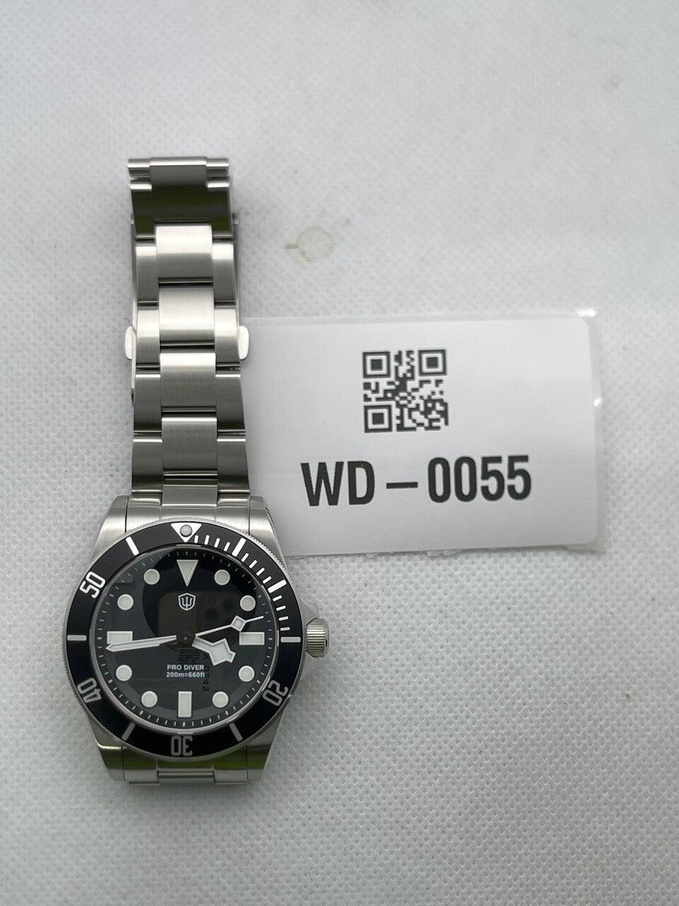 US Pre-Owned Watchdives WD1969 PRO 38mm VH31 Dive Watch