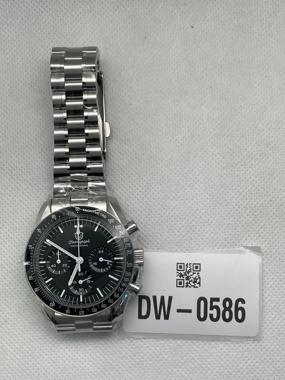 US Pre-Owned Watchdives WD1863 39mm VK63 Chronograph Watch