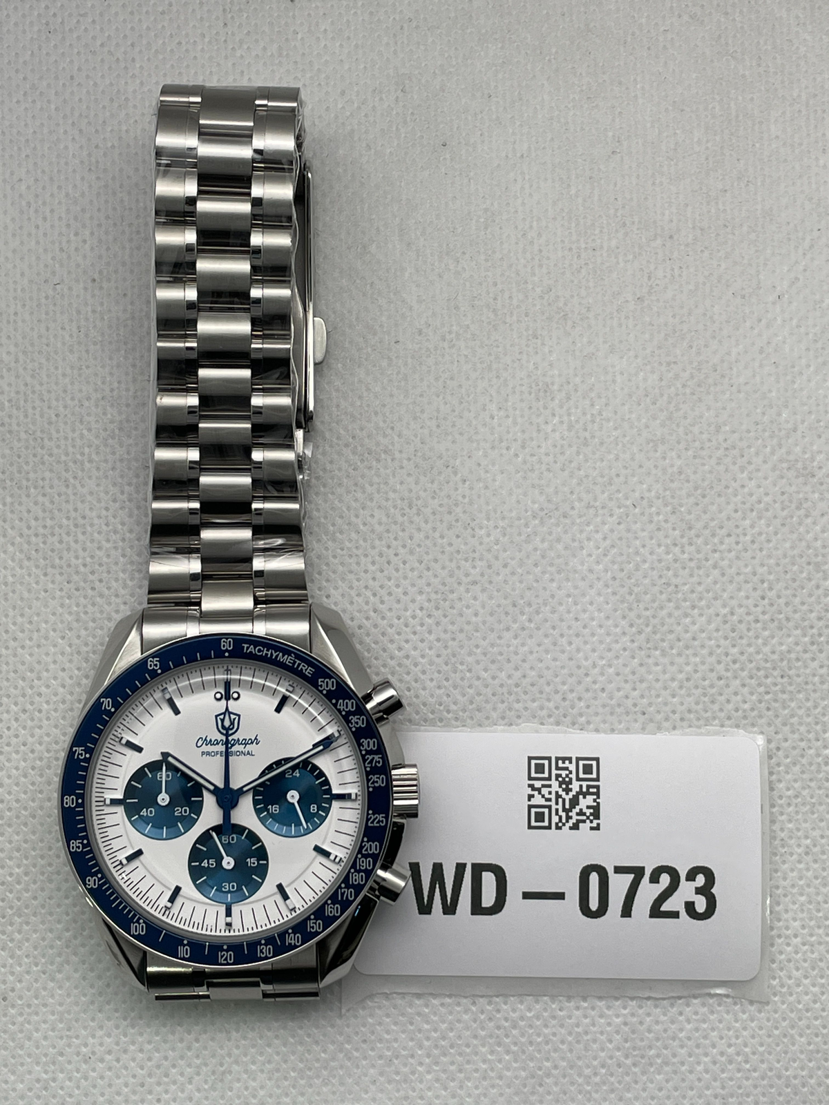US Pre-Owned Watchdives WD1863 39mm VK63 Chronograph Watch