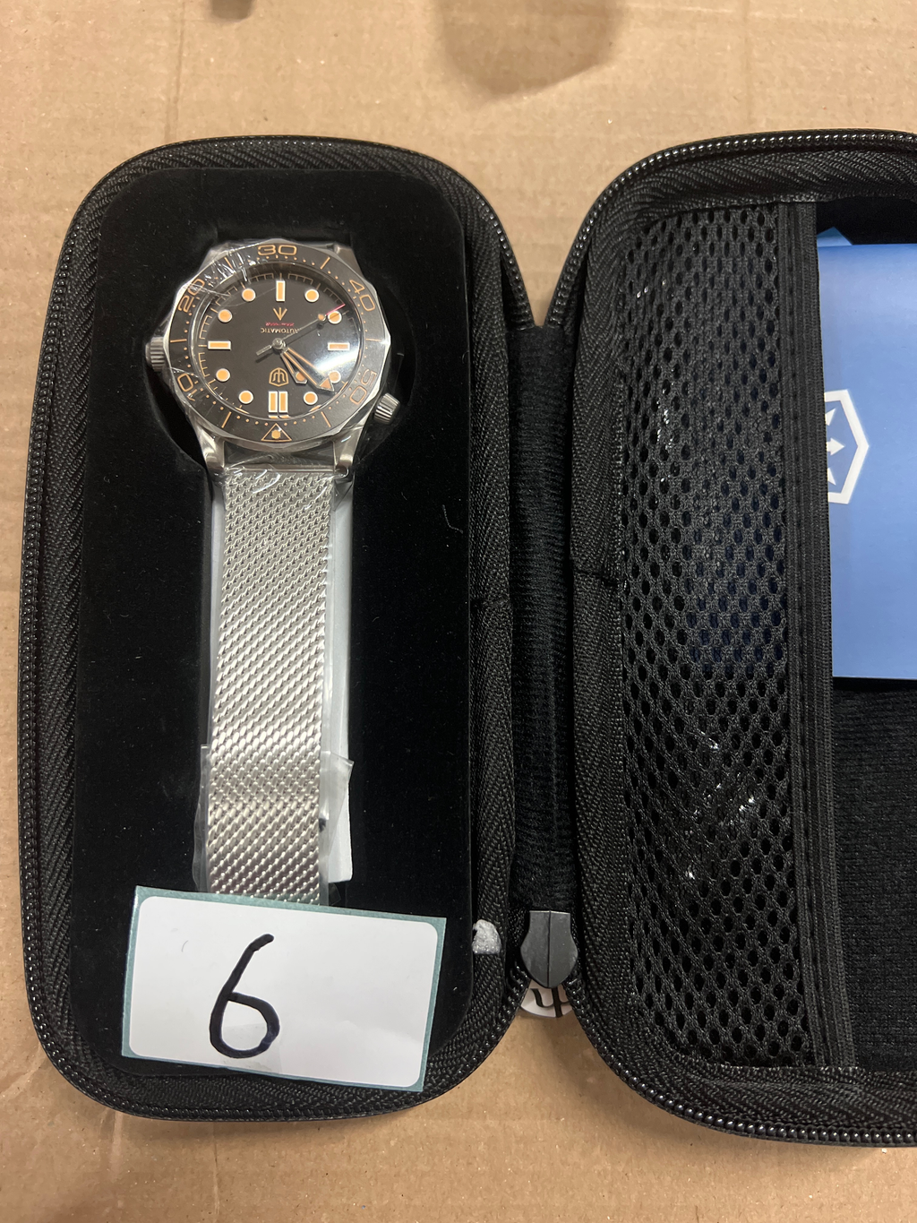 EU Pre-Owned Watchdives WD007 42mm Titanium NTTD Dive Watch