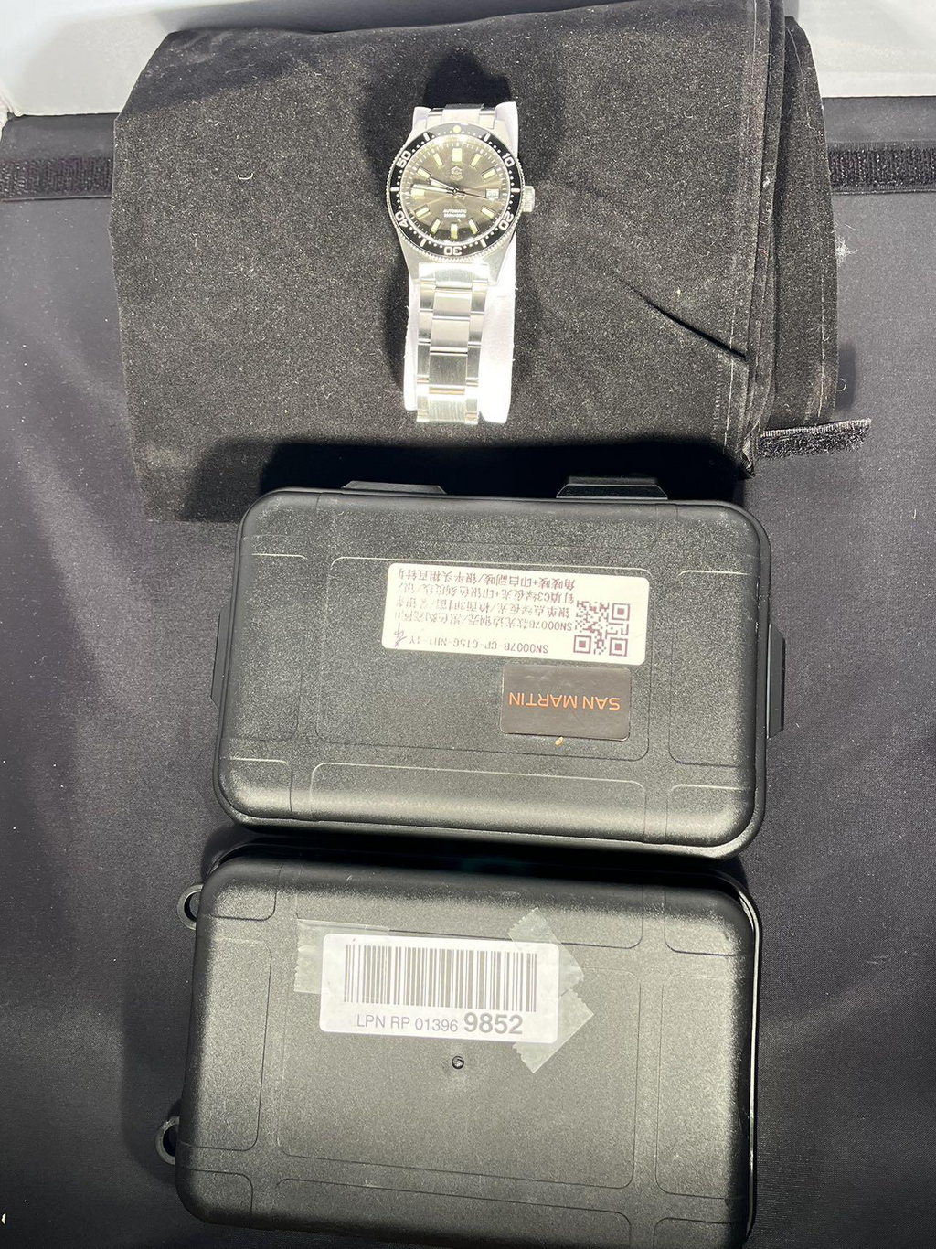 EU Pre-Owned San Martin 39mm 62mas Dive Watch SN007GB