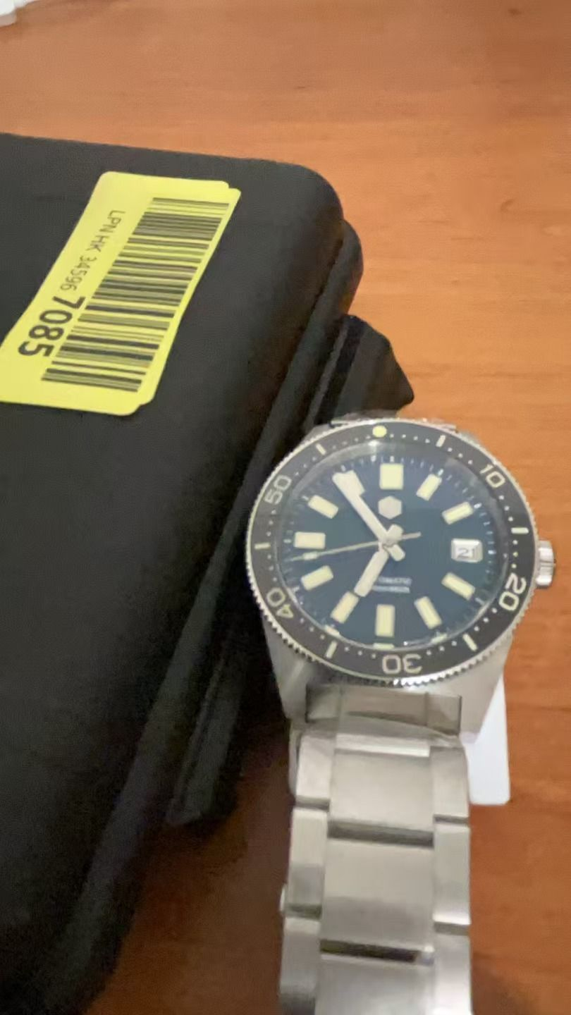 EU Pre-Owned San Martin 39mm 62mas Dive Watch SN007GB
