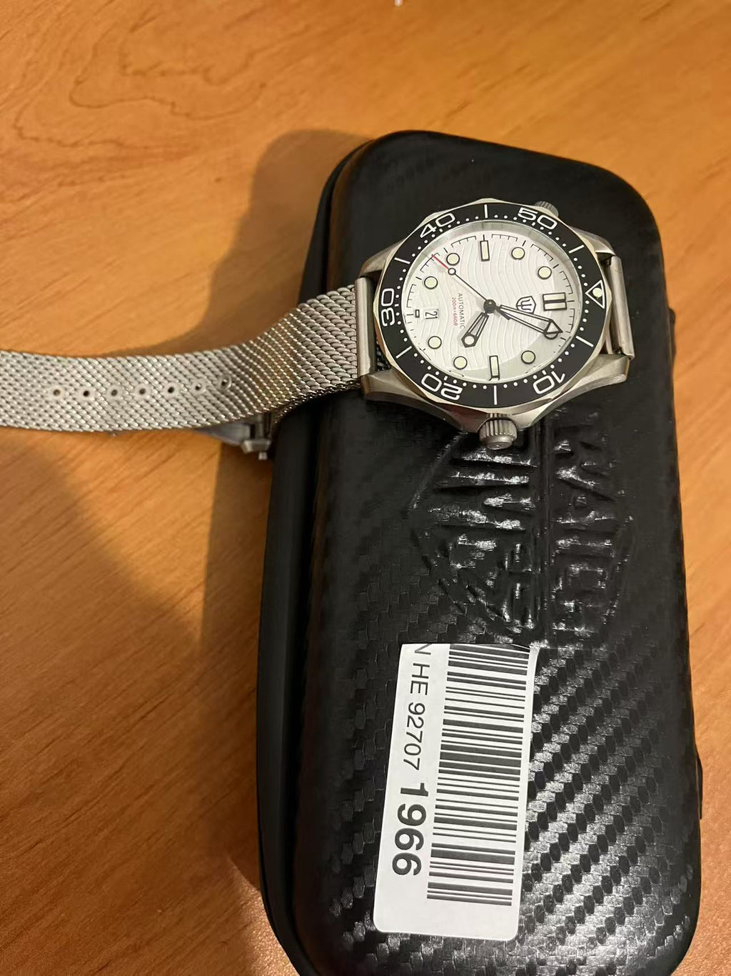 EU Pre-Owned Watchdives WD007 42mm Titanium NTTD Dive Watch