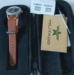 US Pre-Owned Militado 36mm D12 Sapphire Crystal Quartz Field Watch