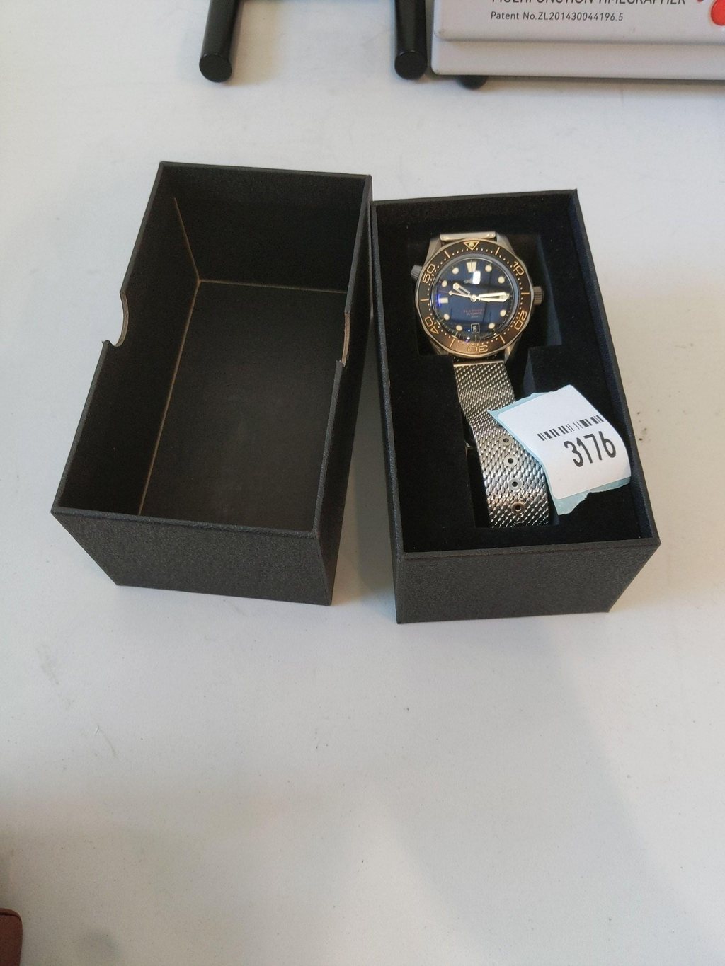 US Pre-Owned V2 Heimdallr Titanium 007 Edition NTTD Dive Watch