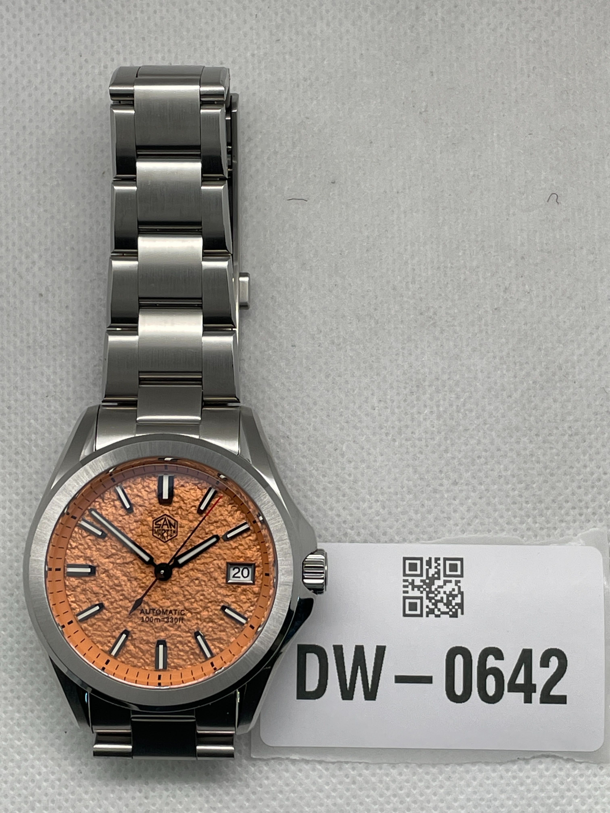 US Pre-Owned San Martin 39mm NH35 Men Watch SN0129G-C