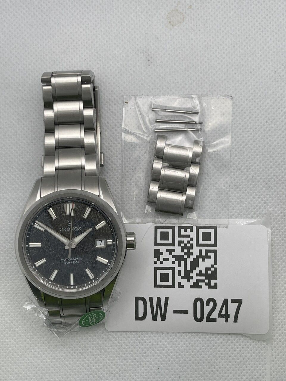 US Pre-Owned Cronos 39mm PT5000 Automatic Watch L6037