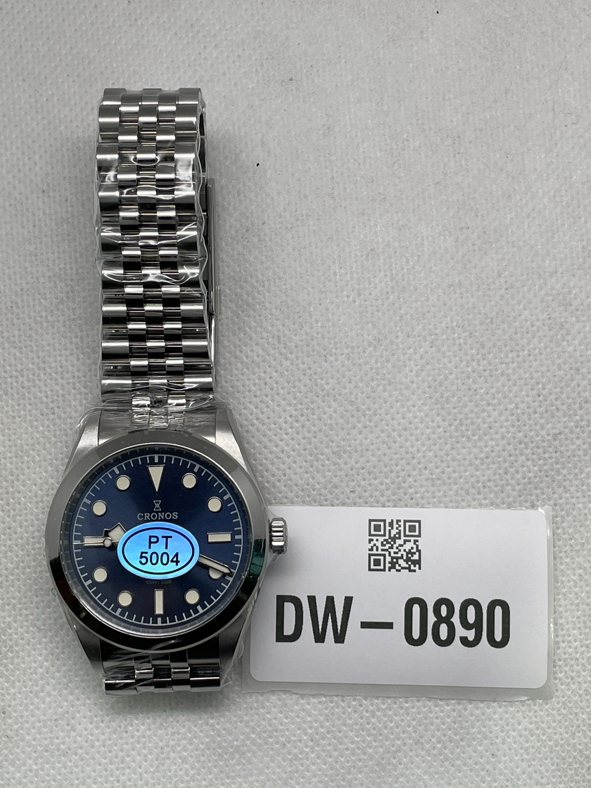 US Pre-Owned Cronos L6036 36mm PT5000 Snowflake Automatic Watch