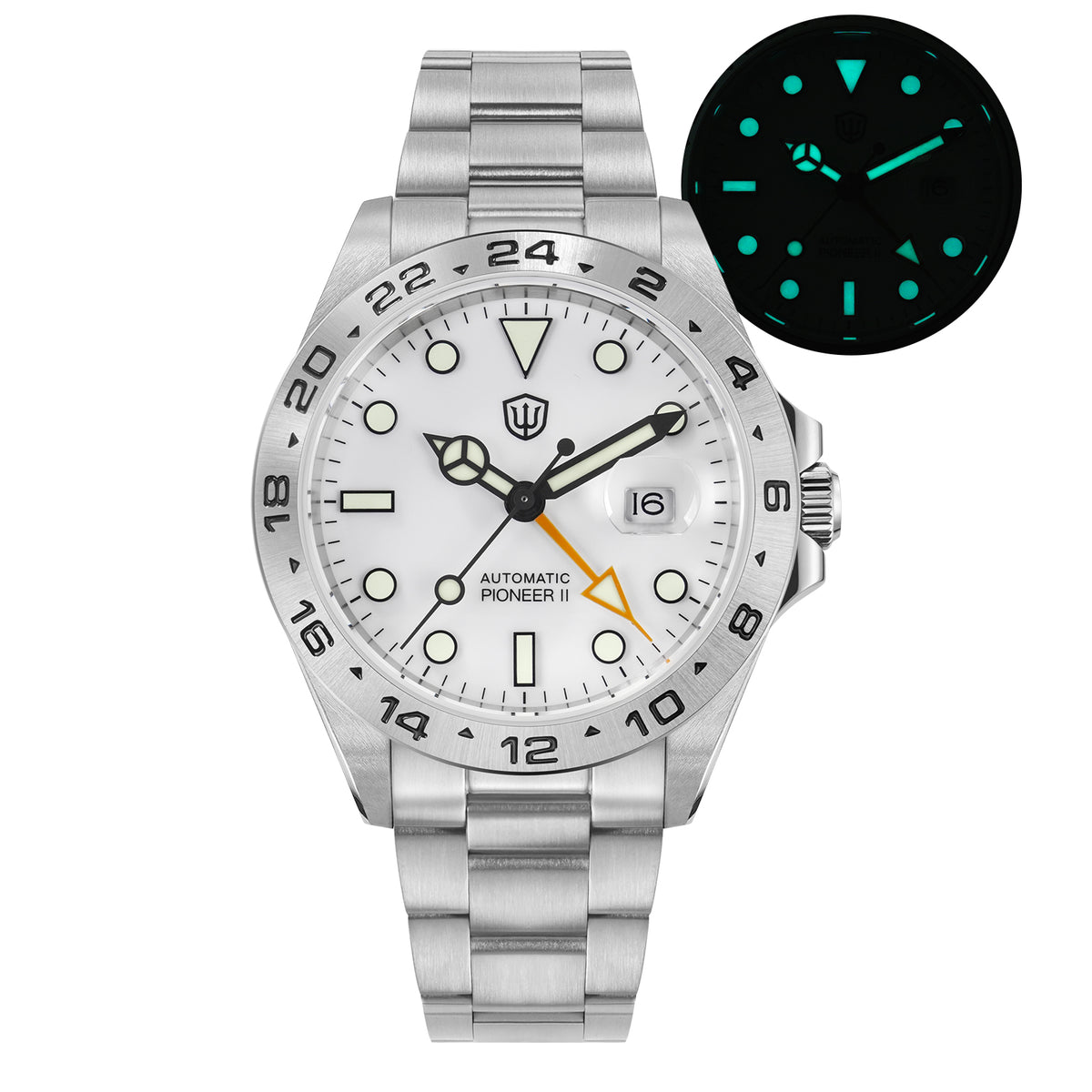 EU Pre-Owned Watchdives WD1993 40mm 6460 GMT Watch