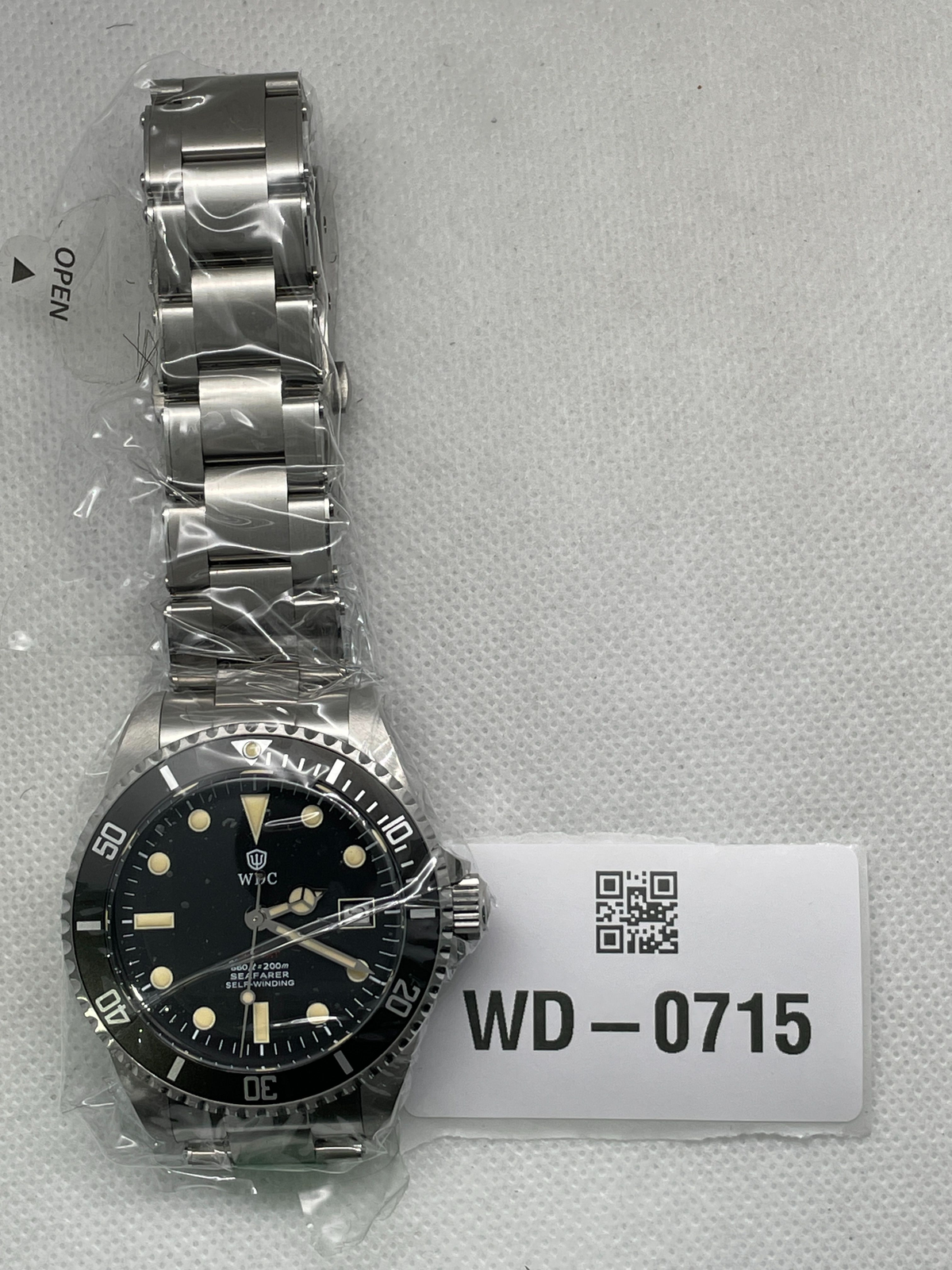 US Pre-Owned Watchdives WD5513M 9015/90S5 Vintage Sub Watch