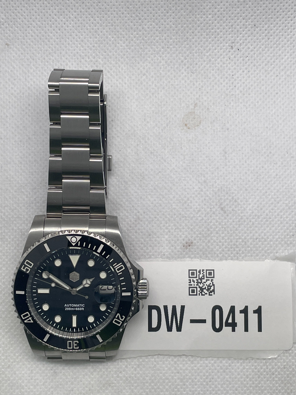 US Pre-Owned San Martin Upgraded ST2130 Sub Diver Men SN0017G-E