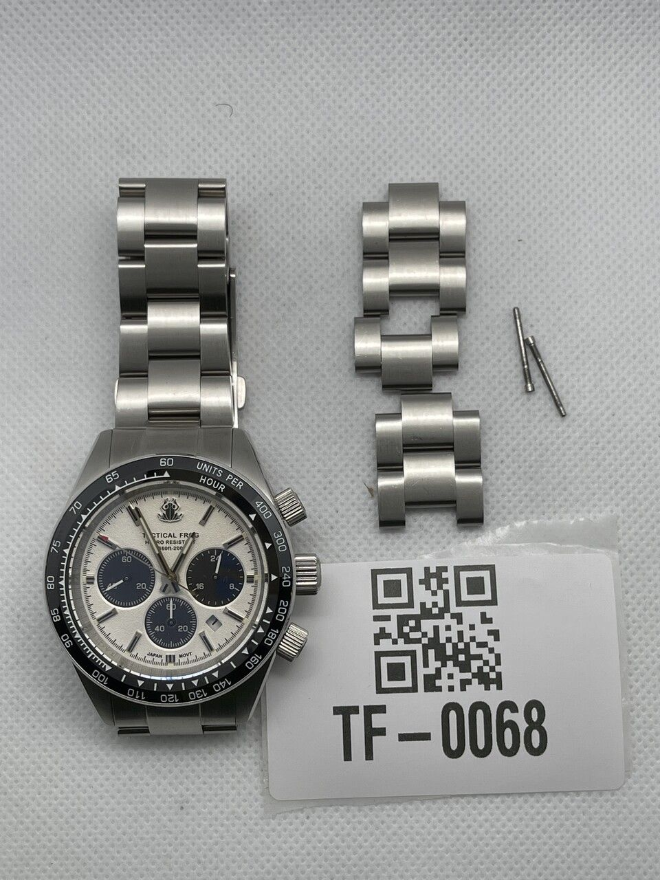 US Pre-Owned Tactical Frog VS75 Solar Chronograph Watch