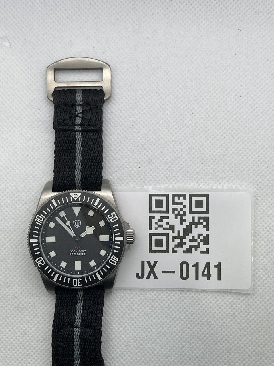 US Pre-Owned Watchdives 40mm EXD Titanium Diver Watch