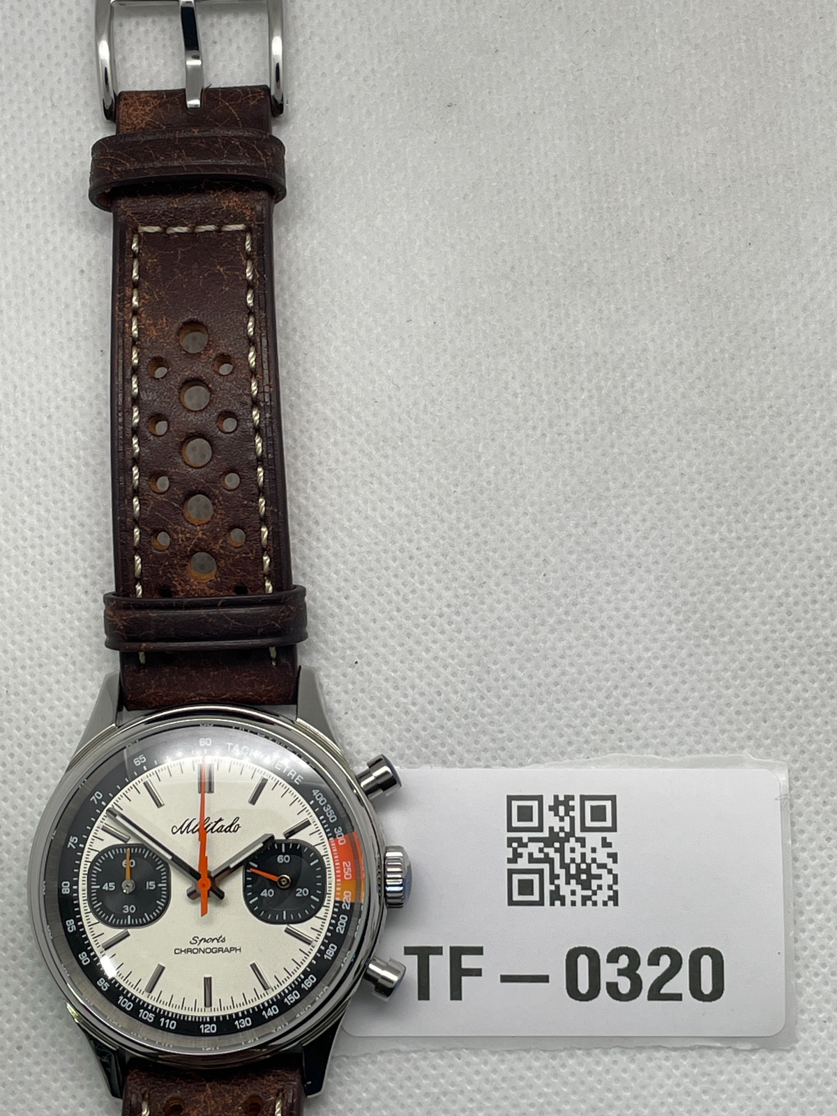 US Pre-Owned  Militado ML23 40mm Miyota 6S21 Quartz Chronograph
