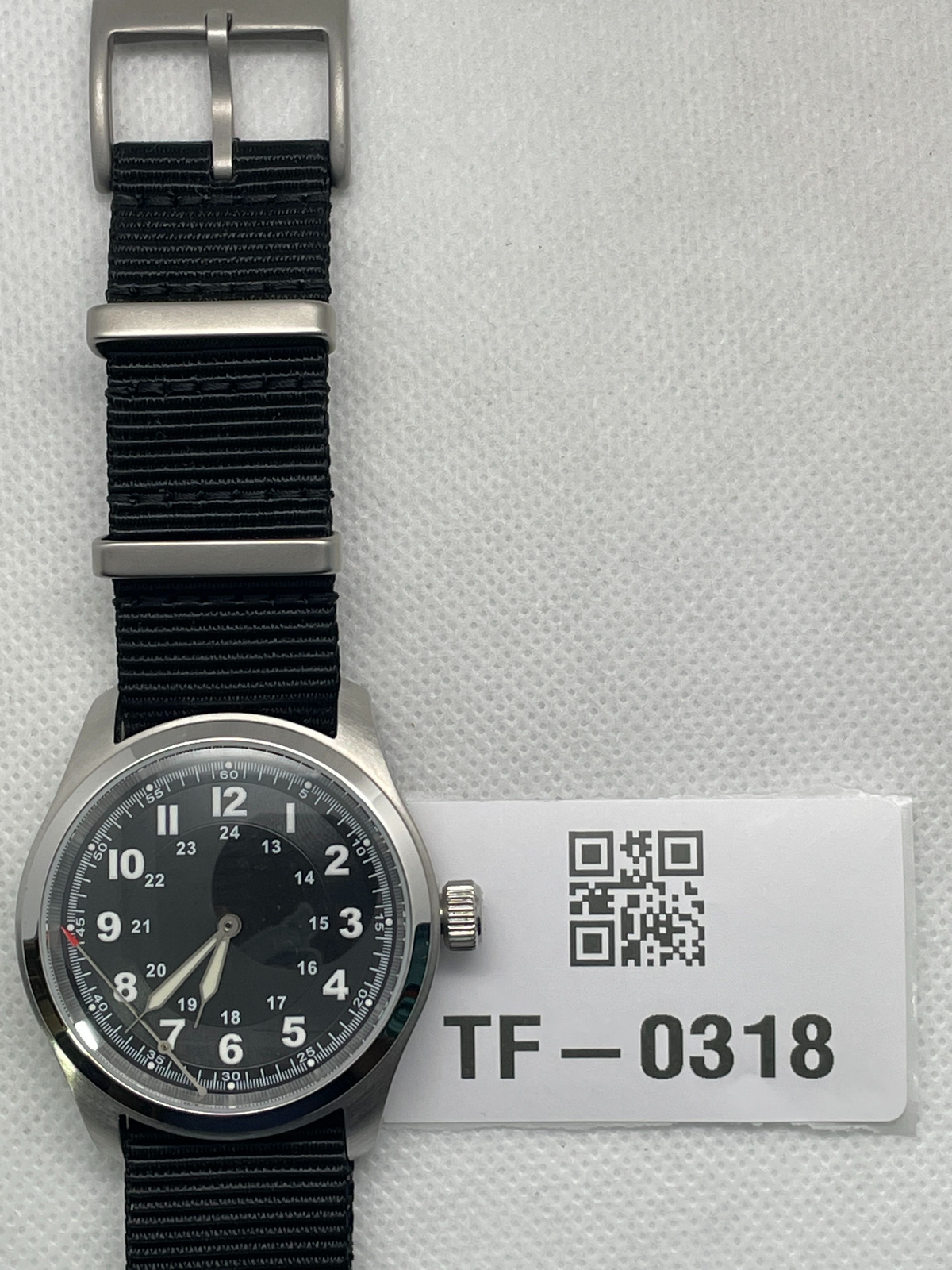 US Pre-Owned Militado ML08 38mm Field Watch – VH31 / Ronda 515