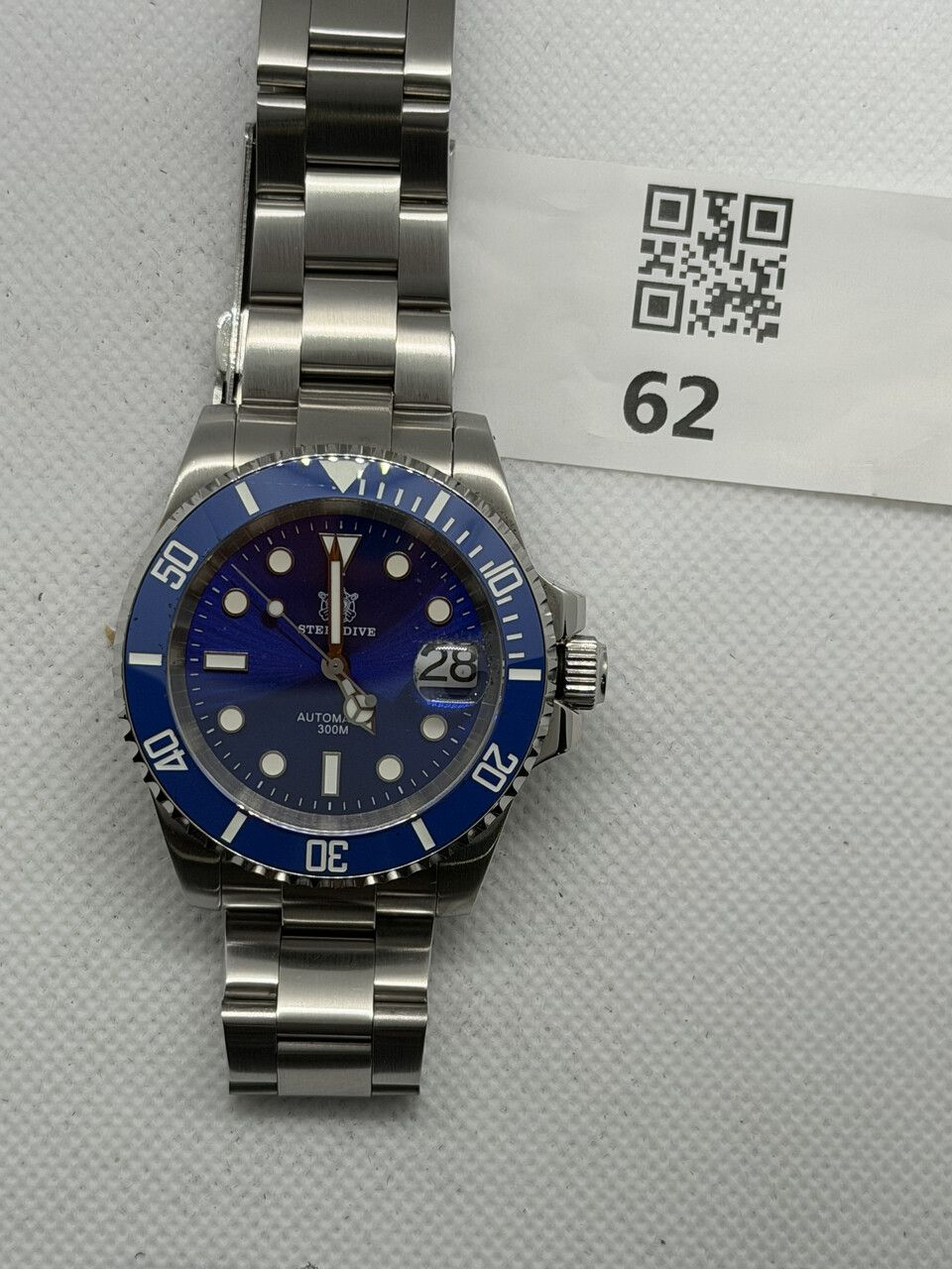 US Pre-Owned Steeldive SD1953 Sub Men Watch