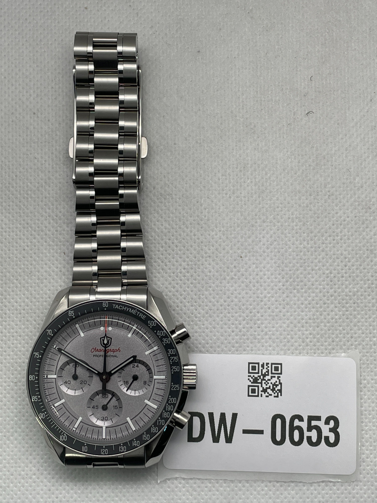 US Pre-Owned Watchdives WD1863 39mm VK63 Chronograph Watch