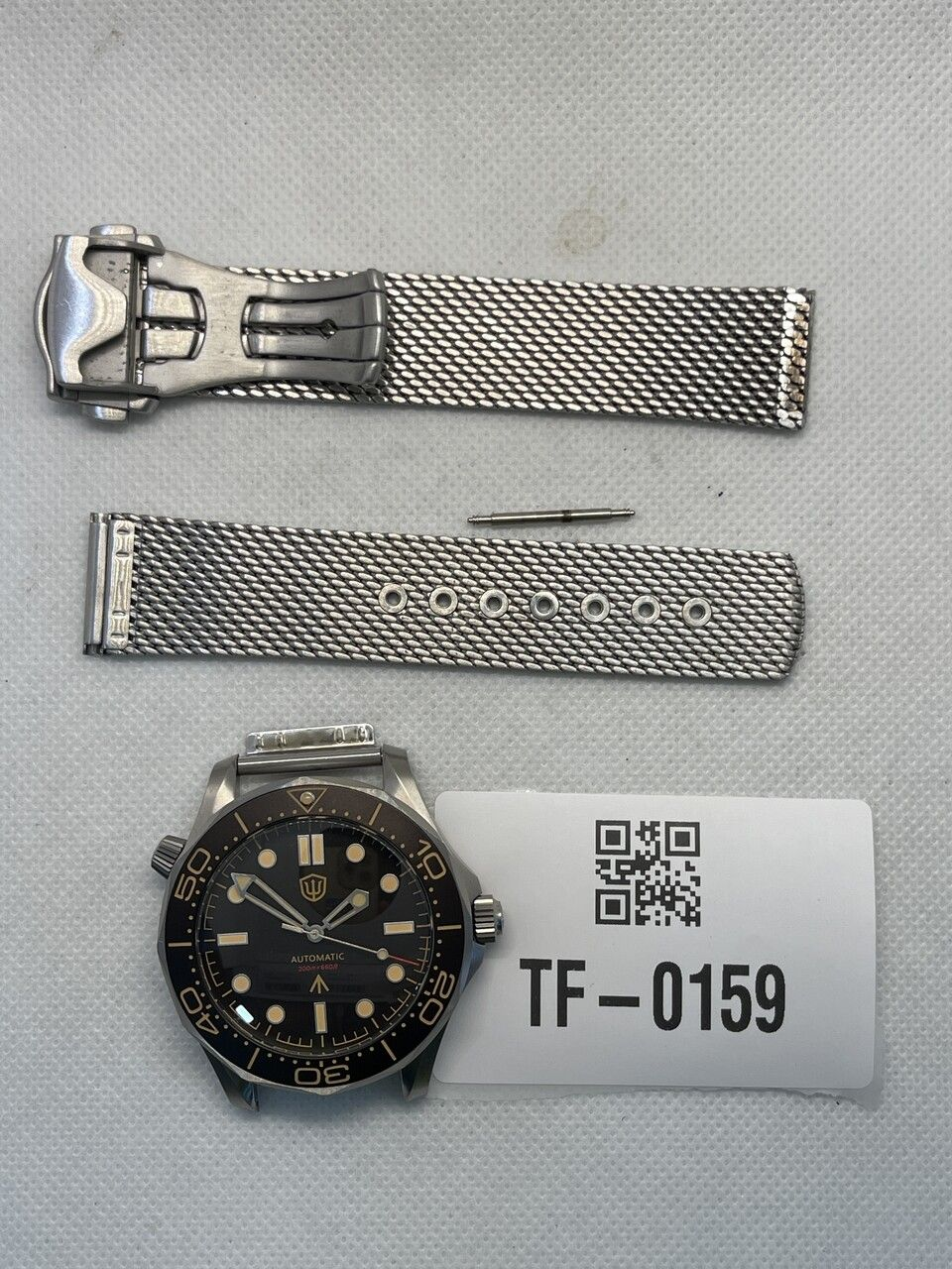 US Pre-Owned Watchdives WD007 V4 PT5000 42mm Titanium NTTD Dive Watch