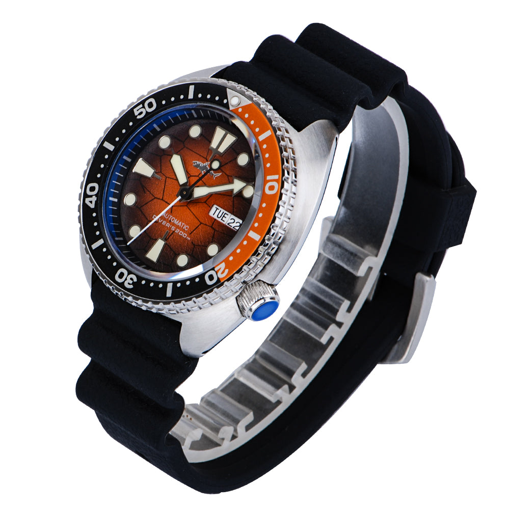 US Pre-Owned HEIMDALLR Sharkey Mini Turtle Dive Watch