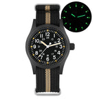 US Pre-Owned Militado Sapphire Crystal 38mm Field Watch ML05
