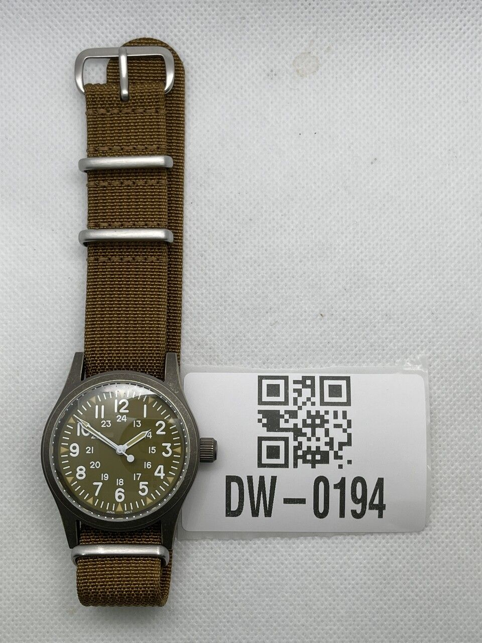 US Pre-Owned Militado Sapphire Crystal 38mm Field Watch ML05