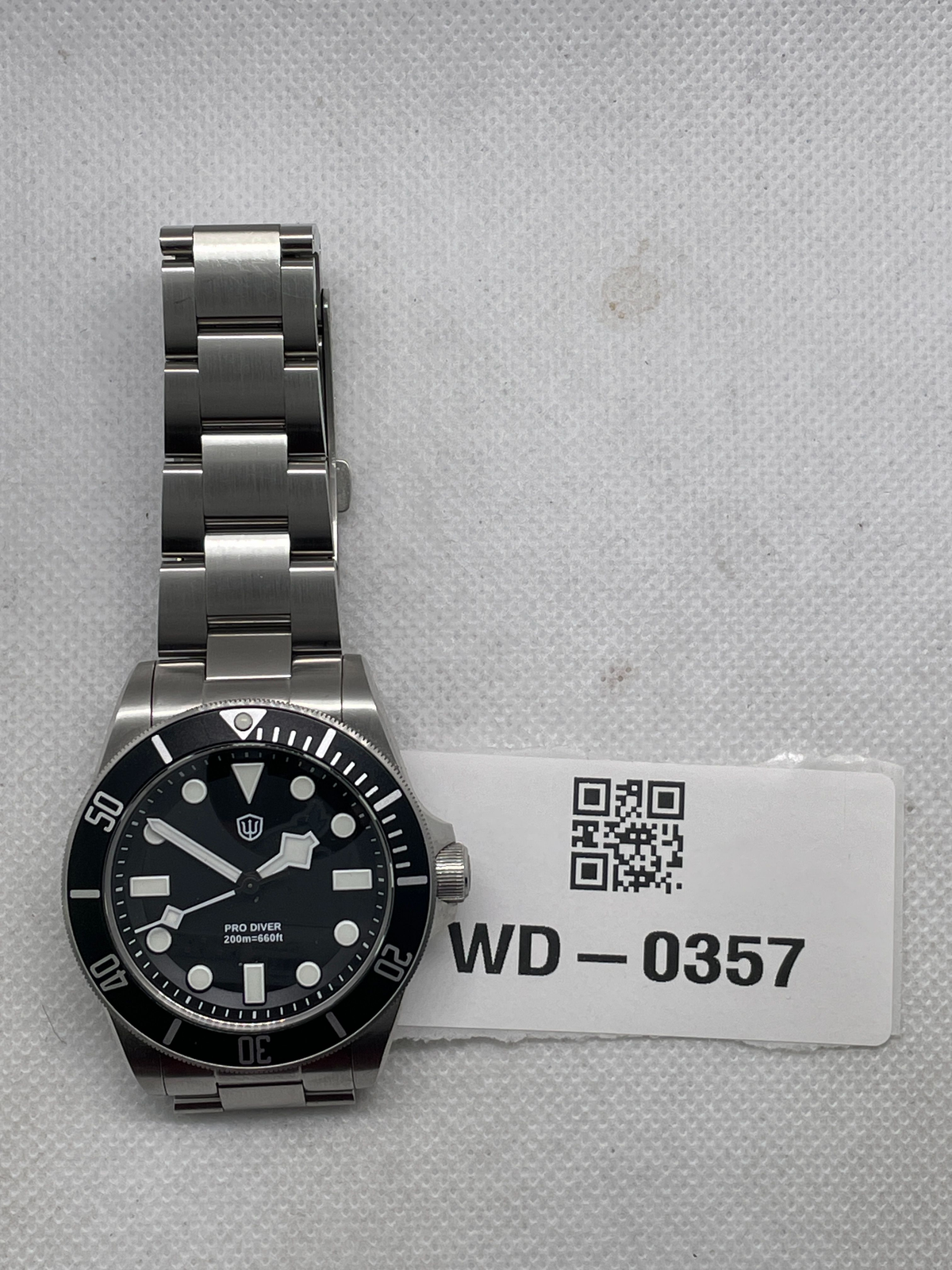 US Pre-Owned Watchdives WD1969 PRO 38mm VH31 Dive Watch