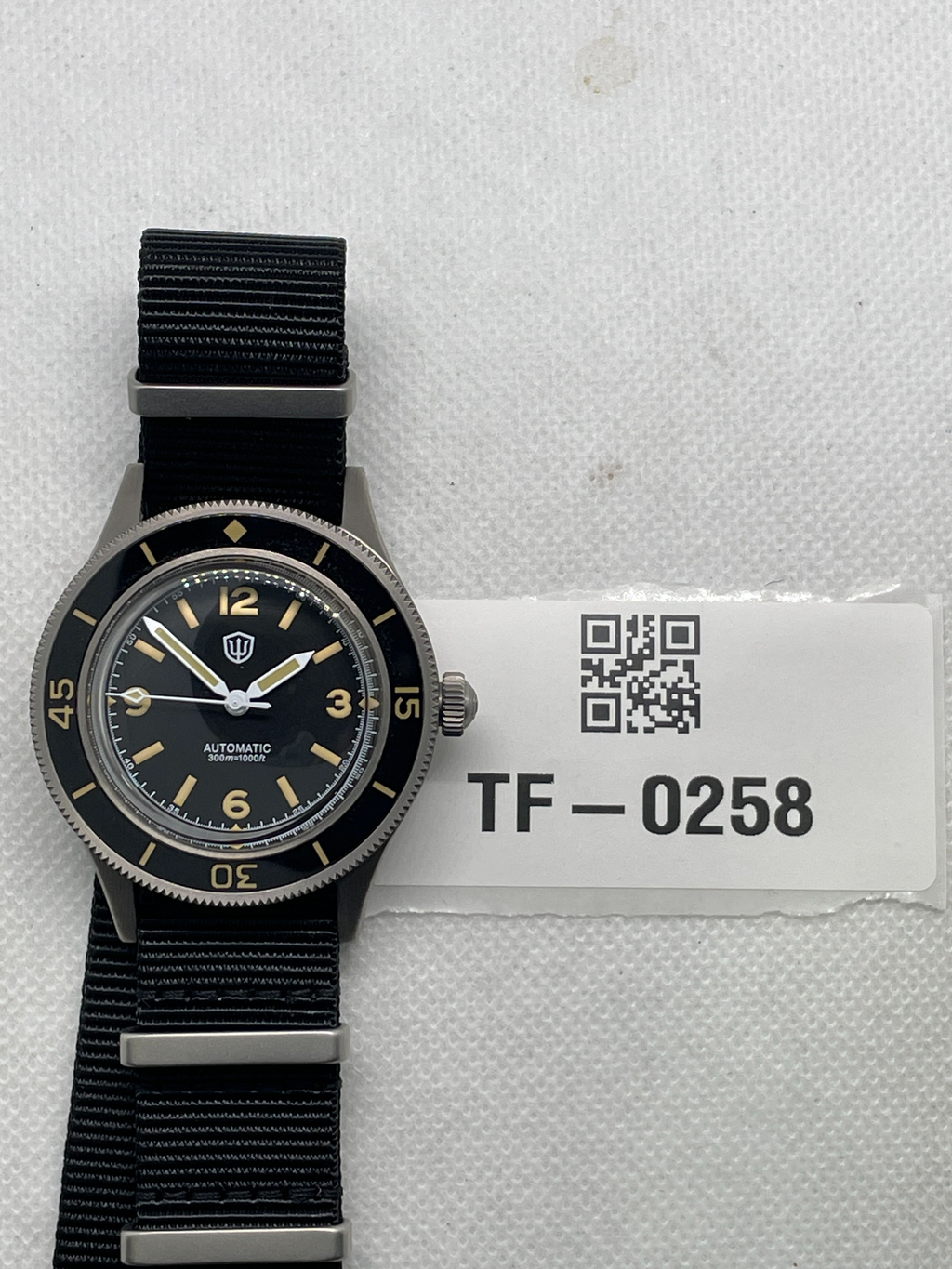 US Pre-Owned Watchdives WD50Ti Titanium 50-Fathoms NH35 Dive Watch