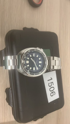 EU Pre-Owned Steeldive SD1970 6105 Turtle Diver Watch