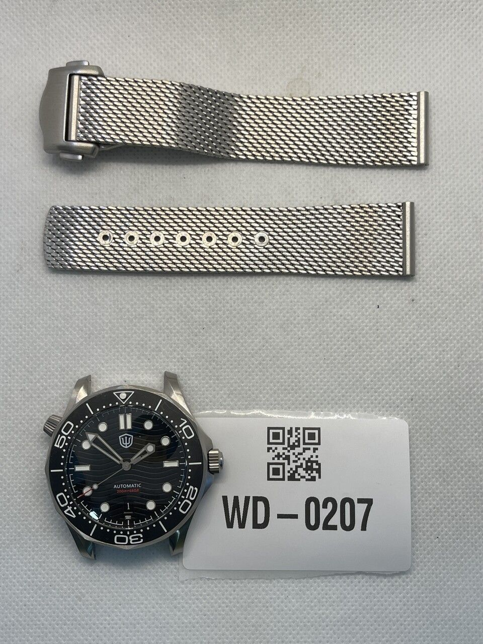 US Pre-Owned Watchdives WD007 V4 PT5000 42mm Titanium NTTD Dive Watch