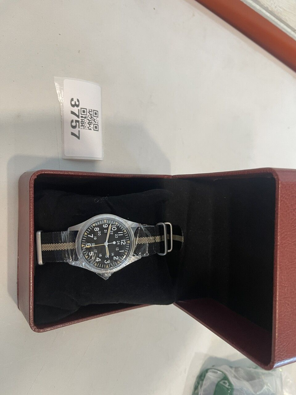 US Pre-Owned Militado ML07C 36mm Miyota 2035 Quartz Field Watch