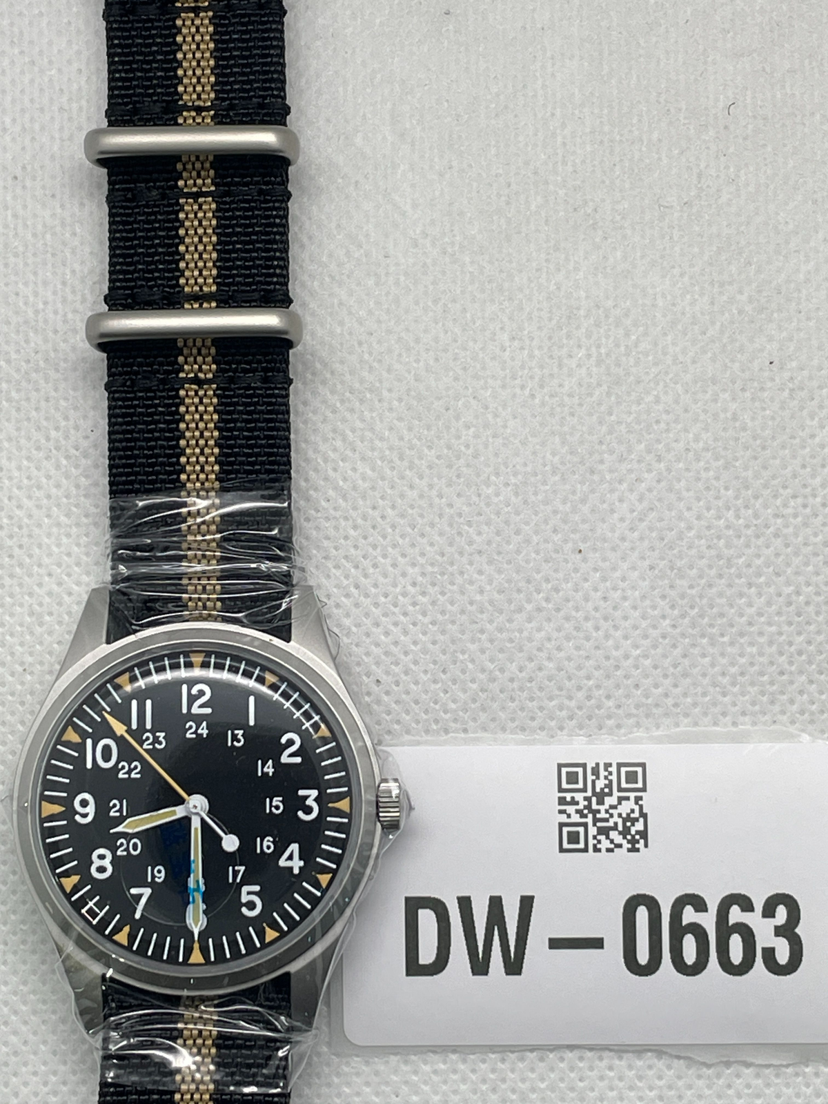 US Pre-Owned Militado VH31 36mm Field Watch ML07