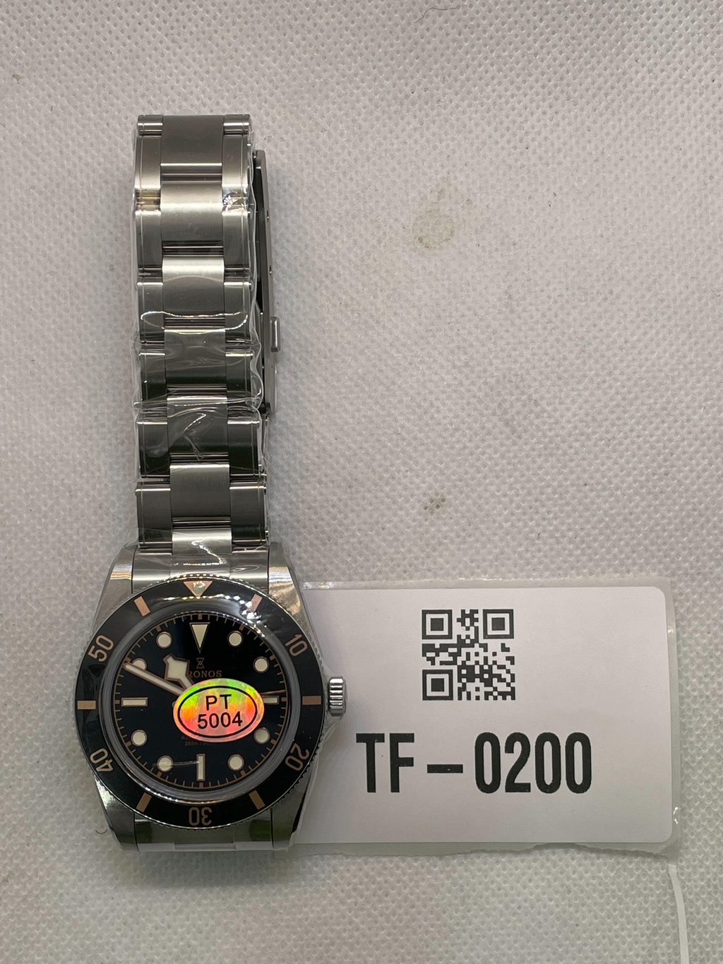 US Pre-Owned Cronos 37mm PT5000 Vintage Diver Watch L6033