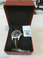 US Pre-Owned Militado Sapphire Crystal 38mm Field Watch ML05