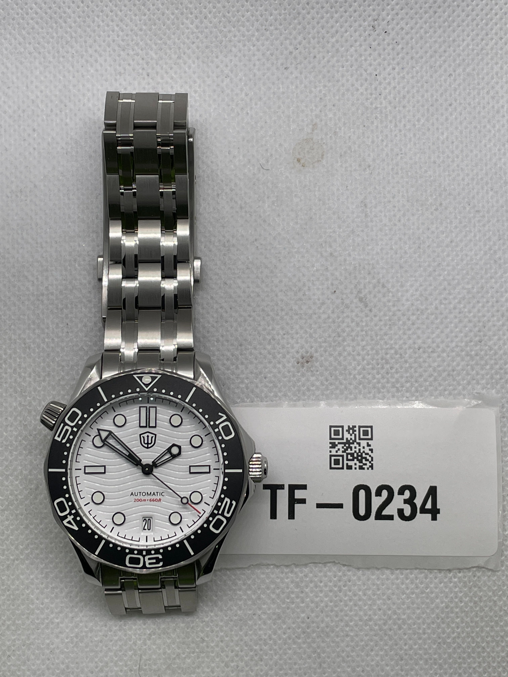 US Pre-Owned Watchdives WD007ST 39mm NTTD Dive Watch
