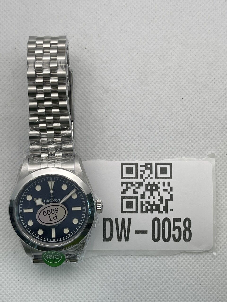 US Pre-Owned Cronos L6036 36mm PT5000 Snowflake Automatic Watch