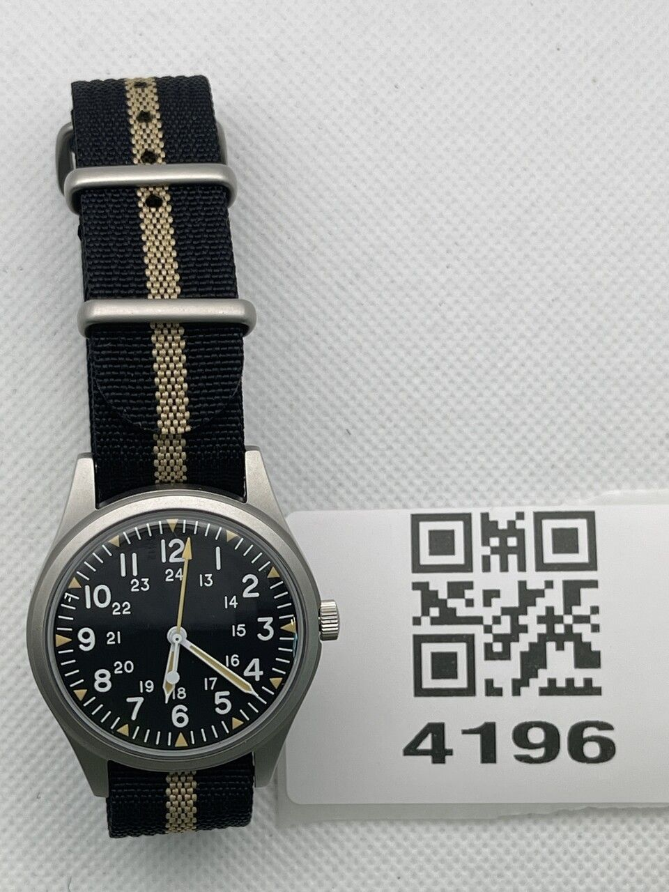 US Pre-Owned Militado ML07C 36mm Miyota 2035 Quartz Field Watch