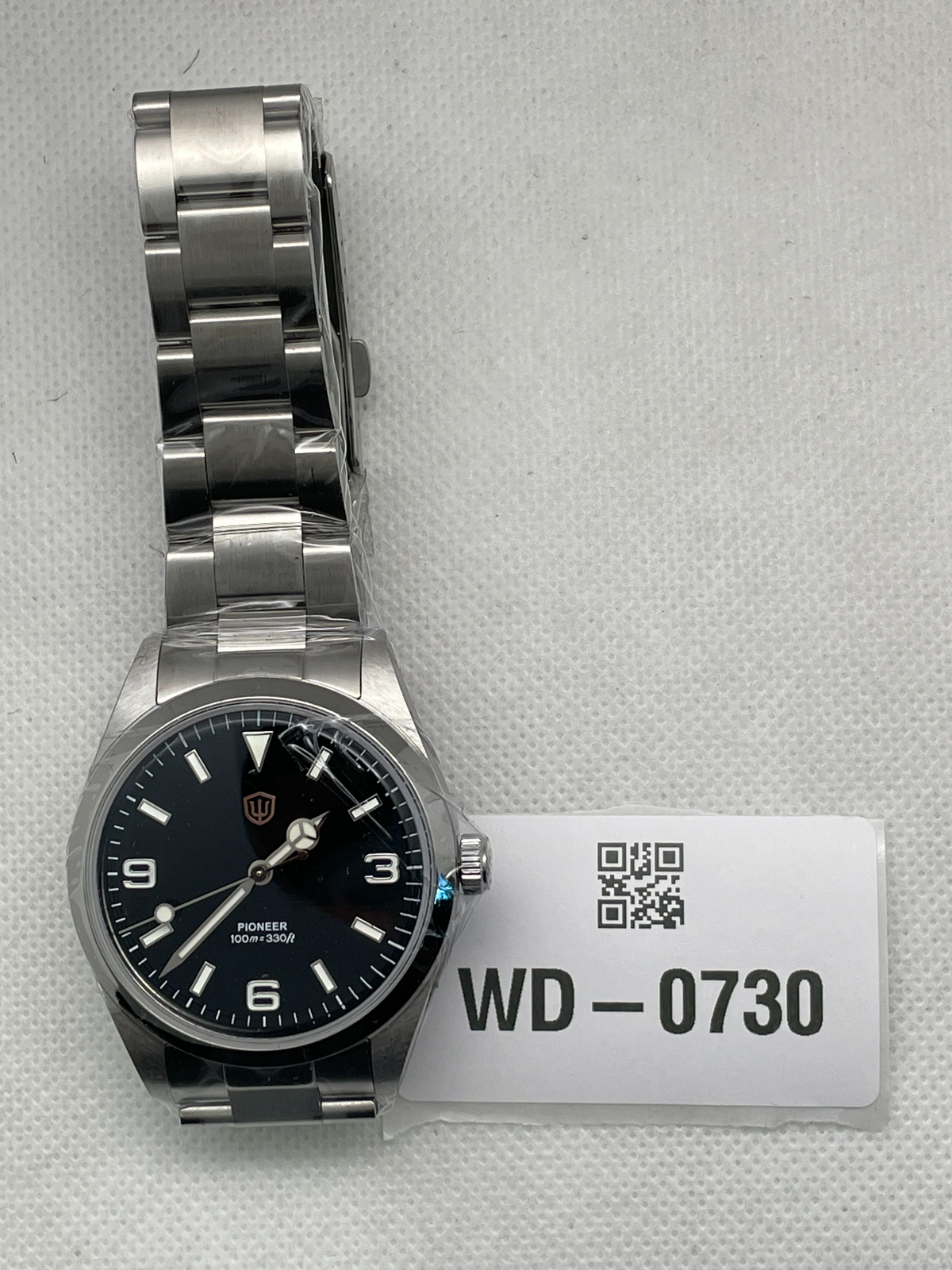 US Pre-Owned Watchdives WD1016 39mm VH31 Explore Men Watch