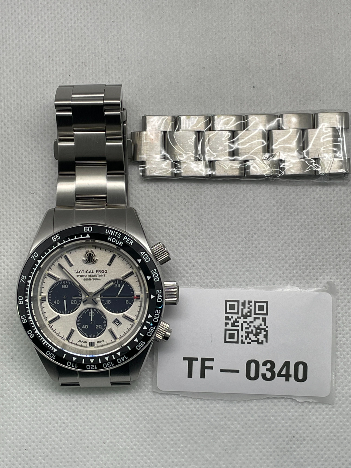 US Pre-Owned Tactical Frog VS75 Solar Chronograph Watch