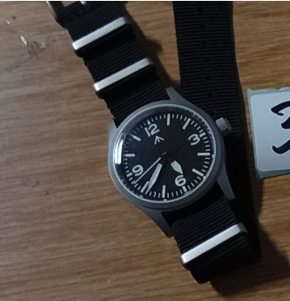 EU Pre-Owned Militado Sapphire Crystal 38mm Field Watch ML05